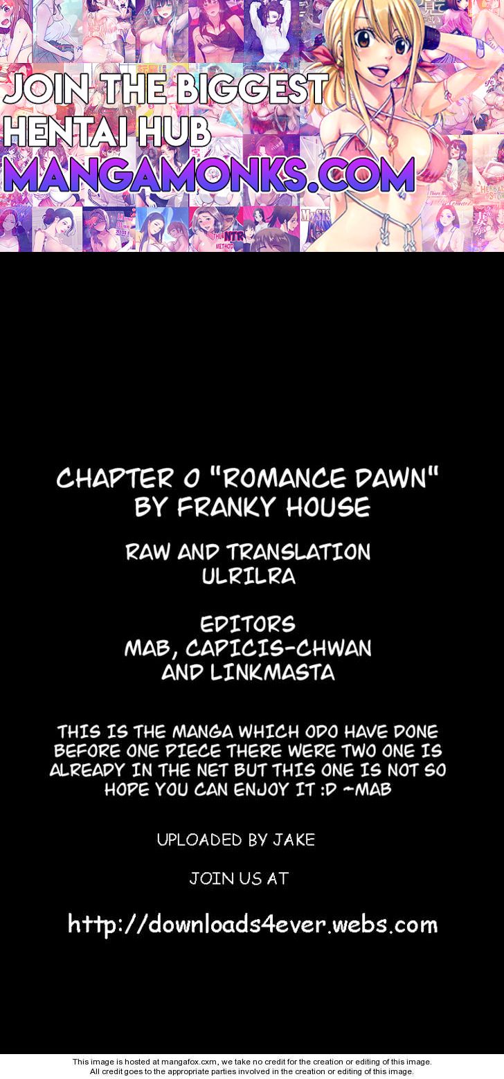 One Piece chapter 1.1 page 1