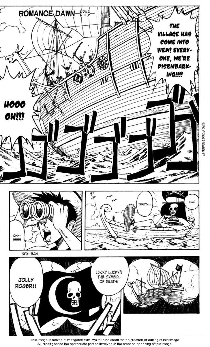 One Piece chapter 1.1 page 3
