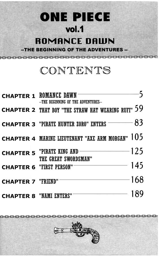 One Piece chapter 1 page 2