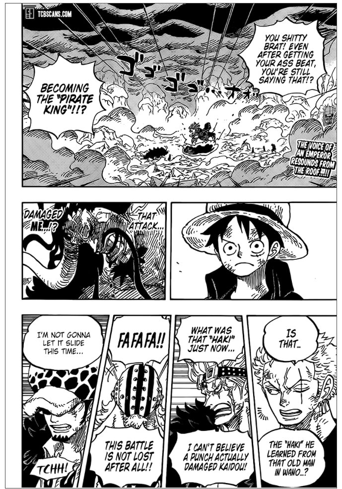 One Piece chapter 1001 page 3