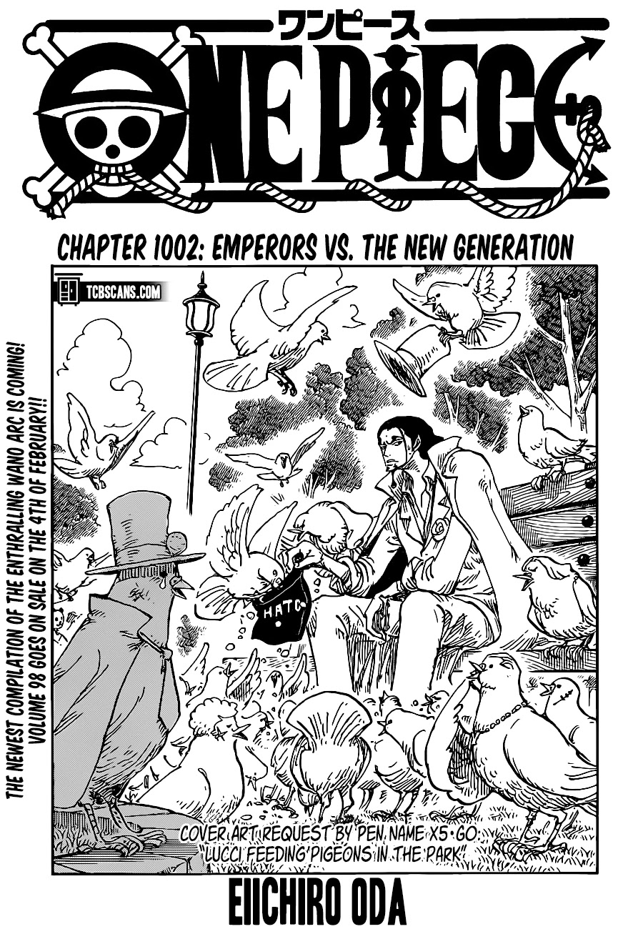 One Piece chapter 1002 page 1
