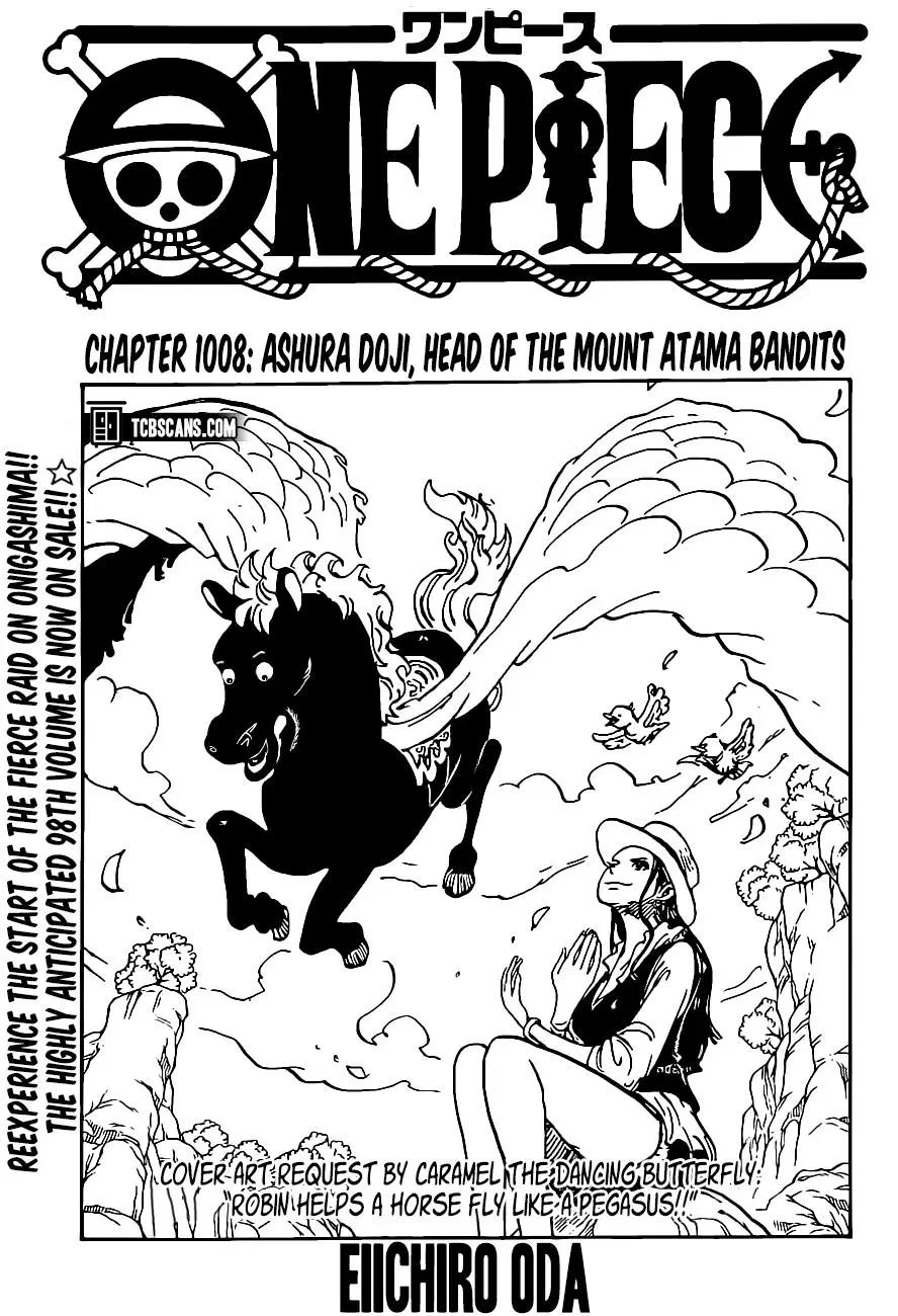 One Piece chapter 1008 page 1