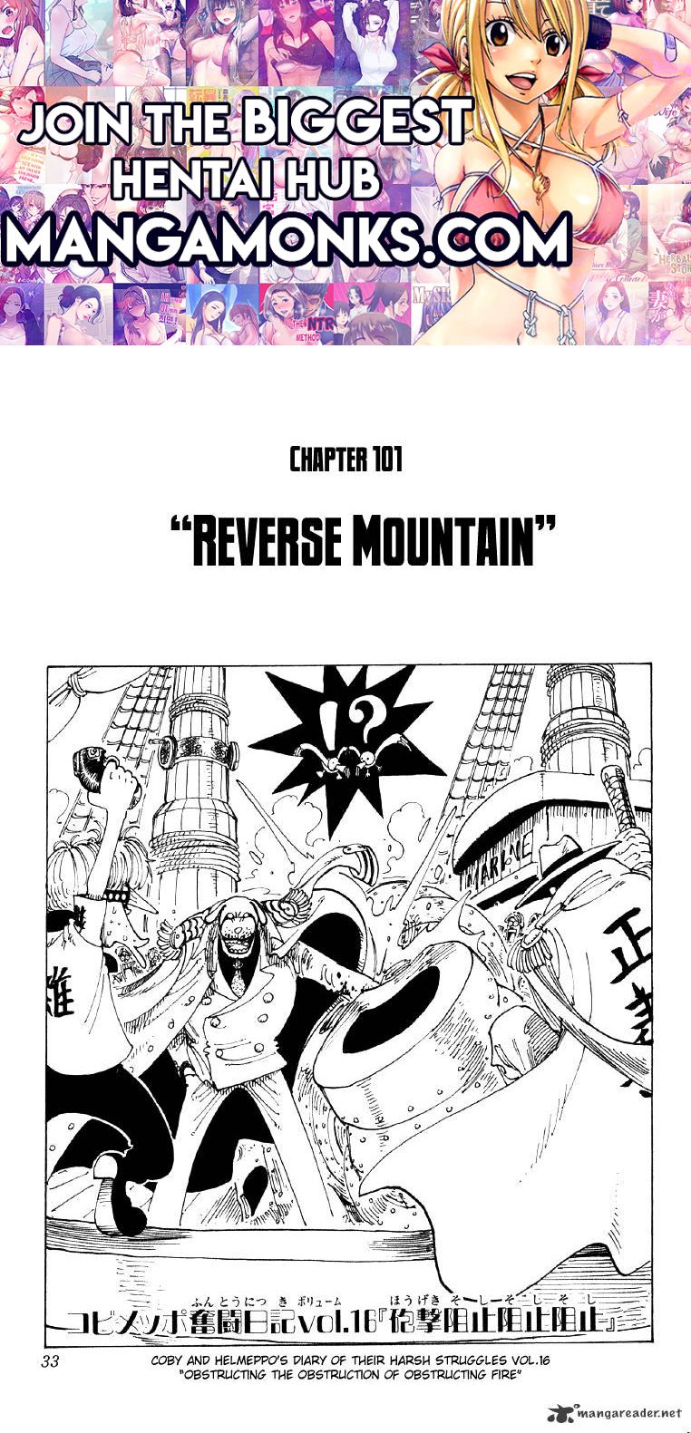 One Piece chapter 101 page 1