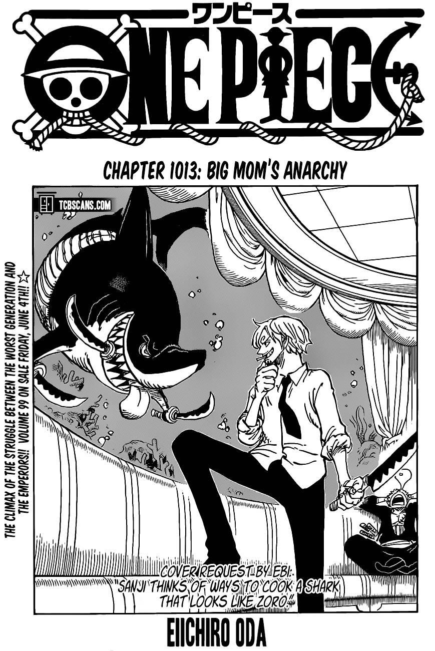 One Piece chapter 1013 page 1