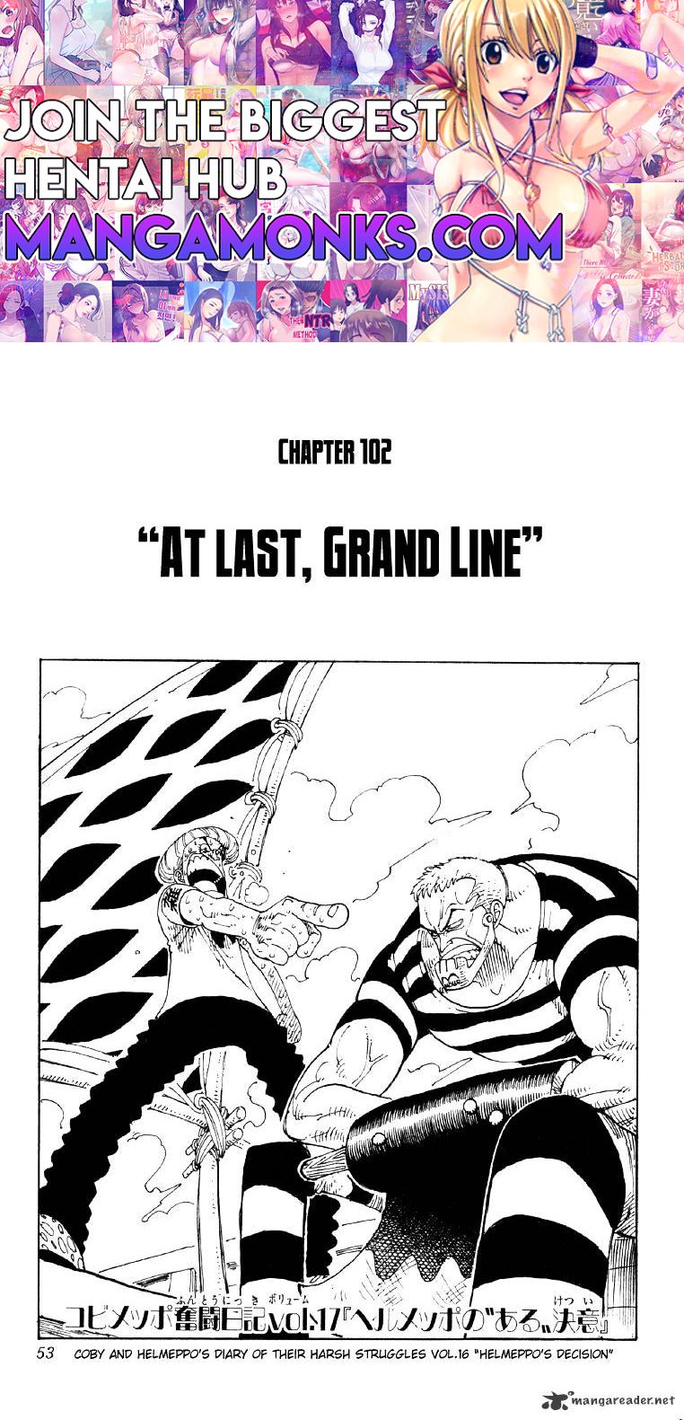 One Piece chapter 102 page 1