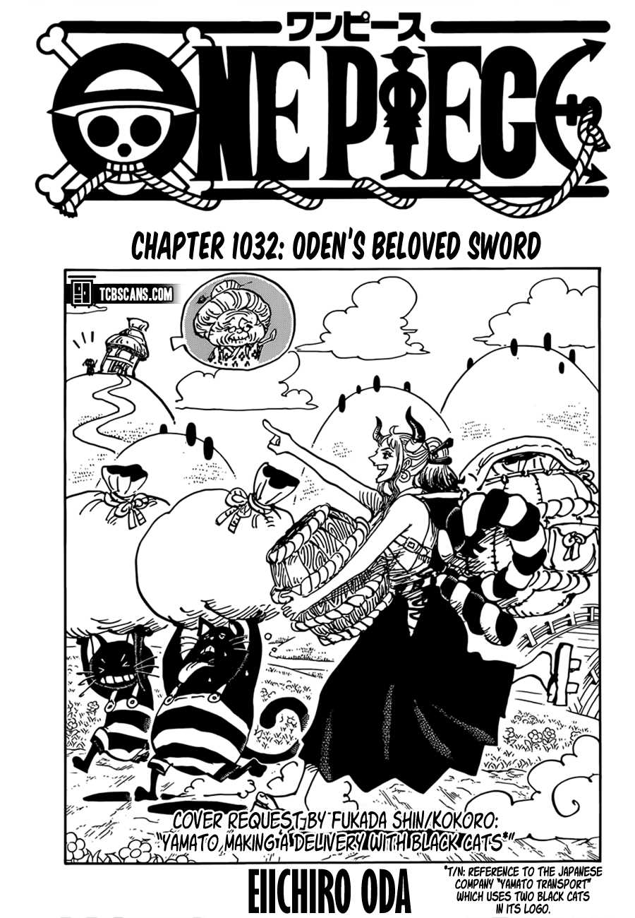 One Piece chapter 1032 page 1