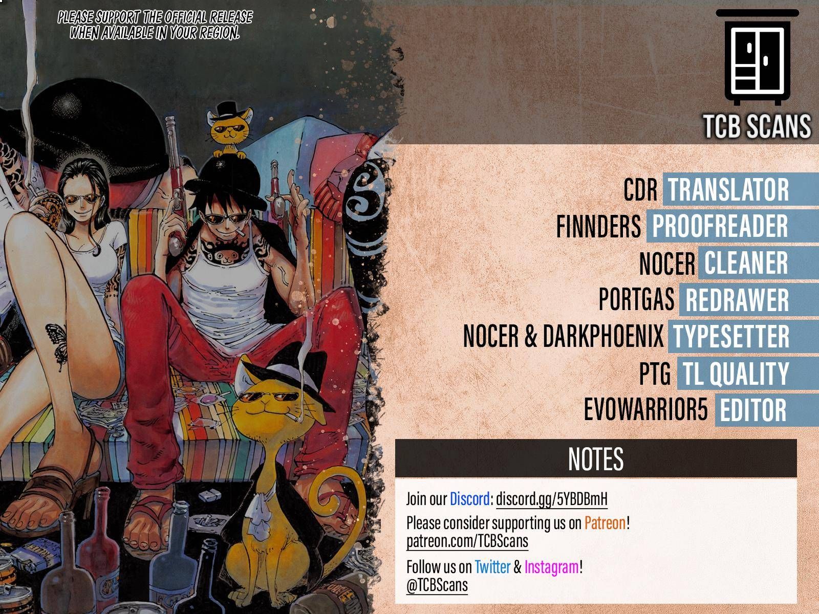 One Piece chapter 1033.5 page 2