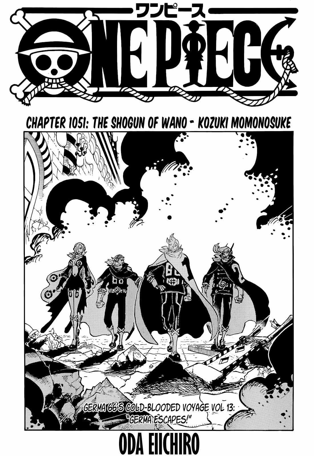 One Piece chapter 1051 page 2