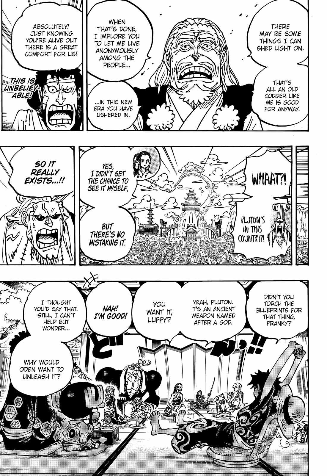 One Piece chapter 1056 page 10