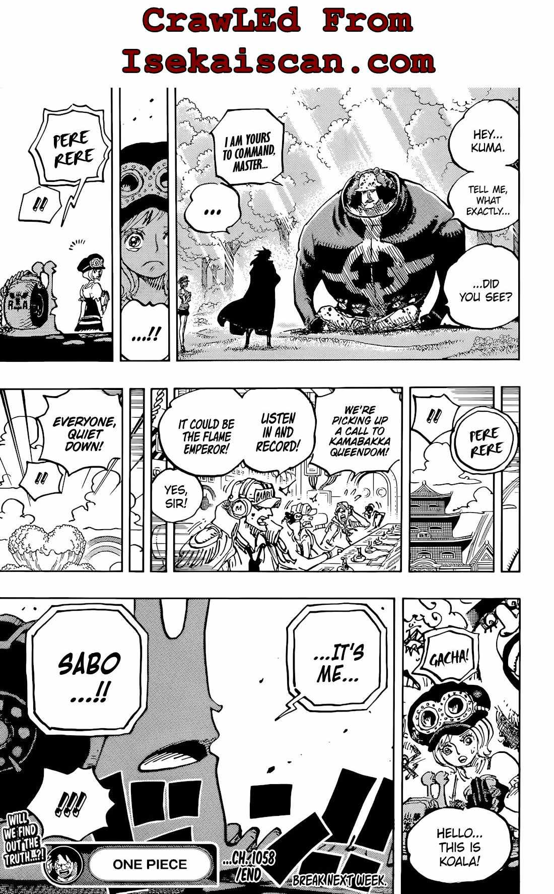 One Piece chapter 1058 page 17
