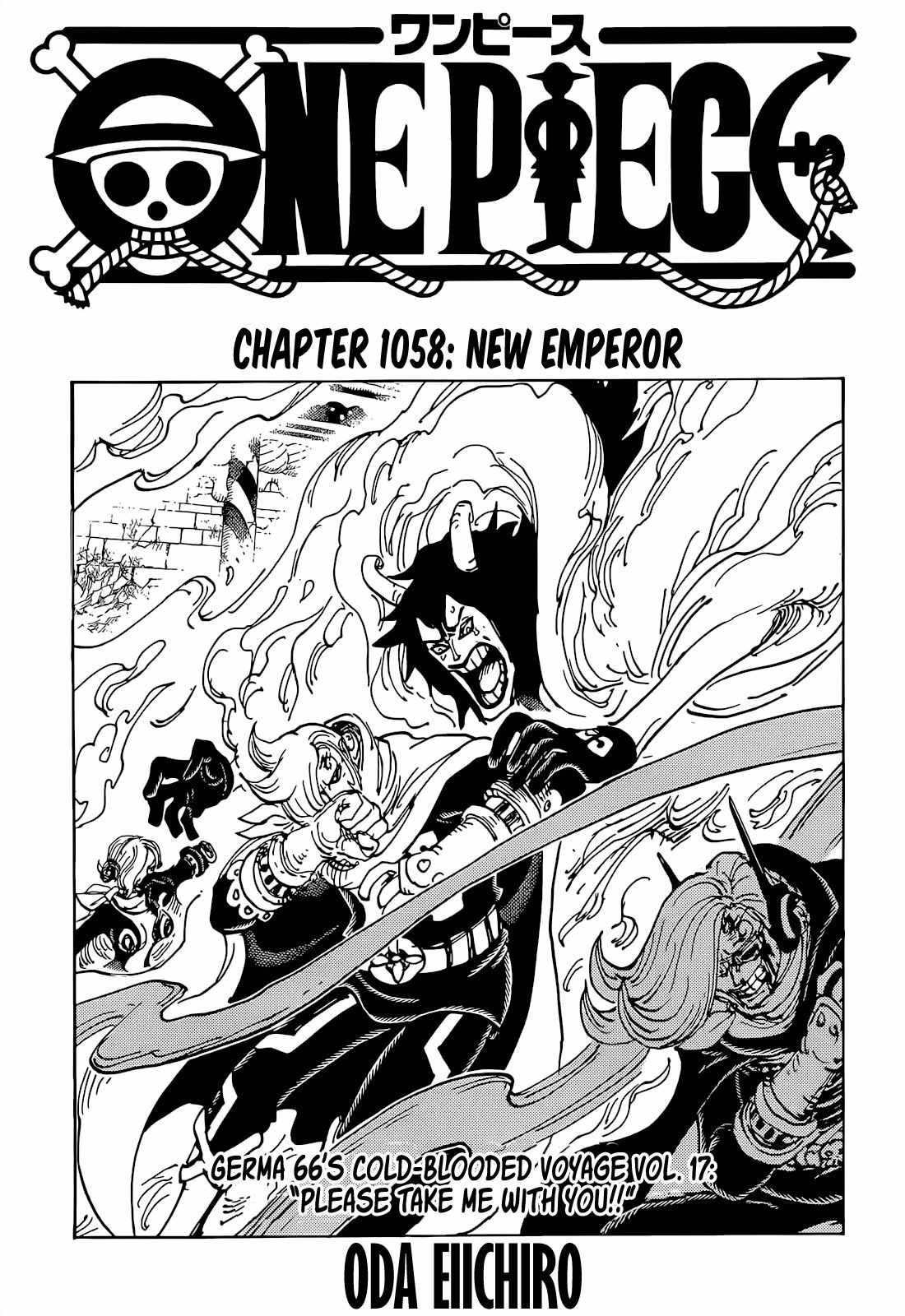 One Piece chapter 1058 page 2