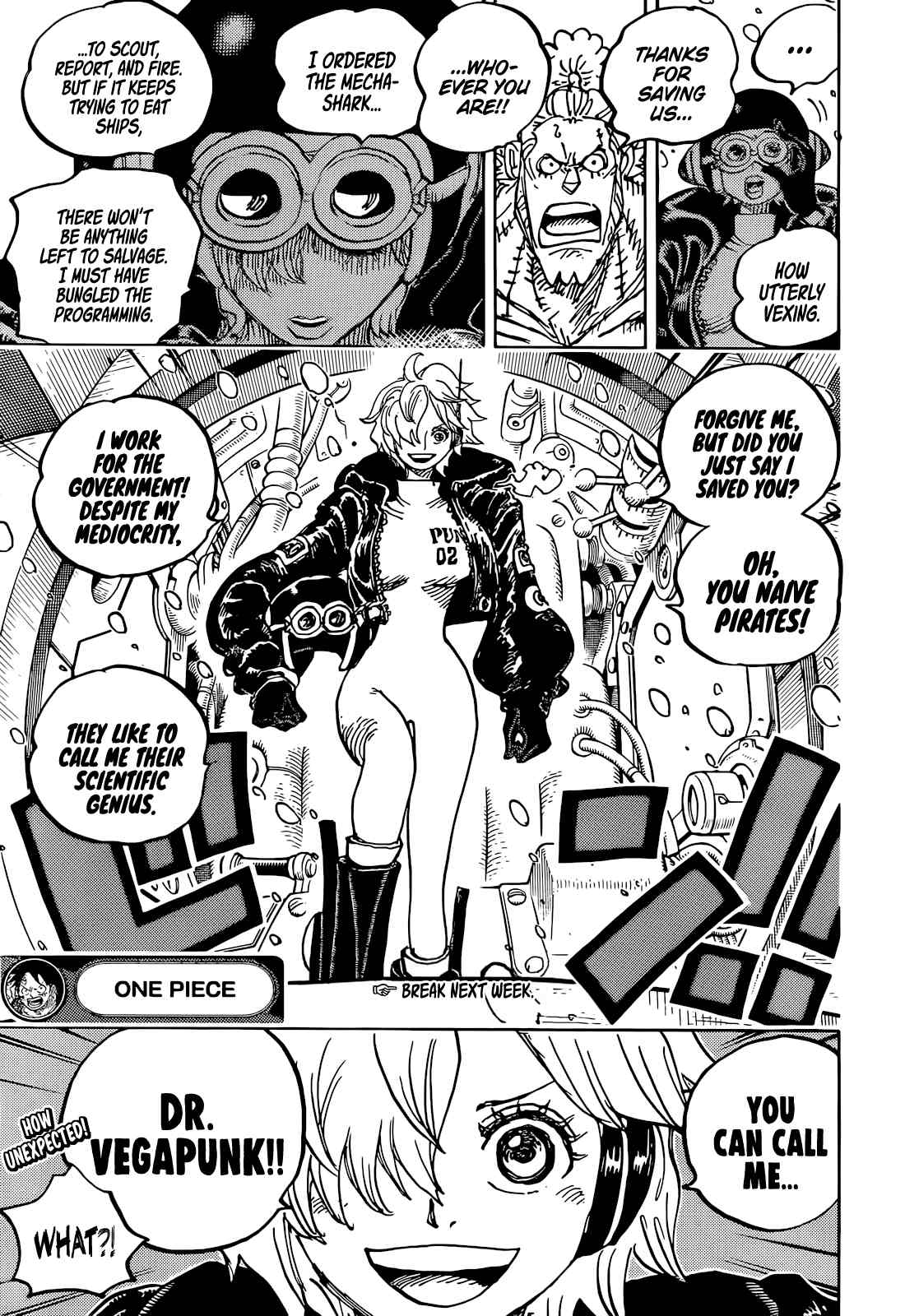One Piece chapter 1061 page 14