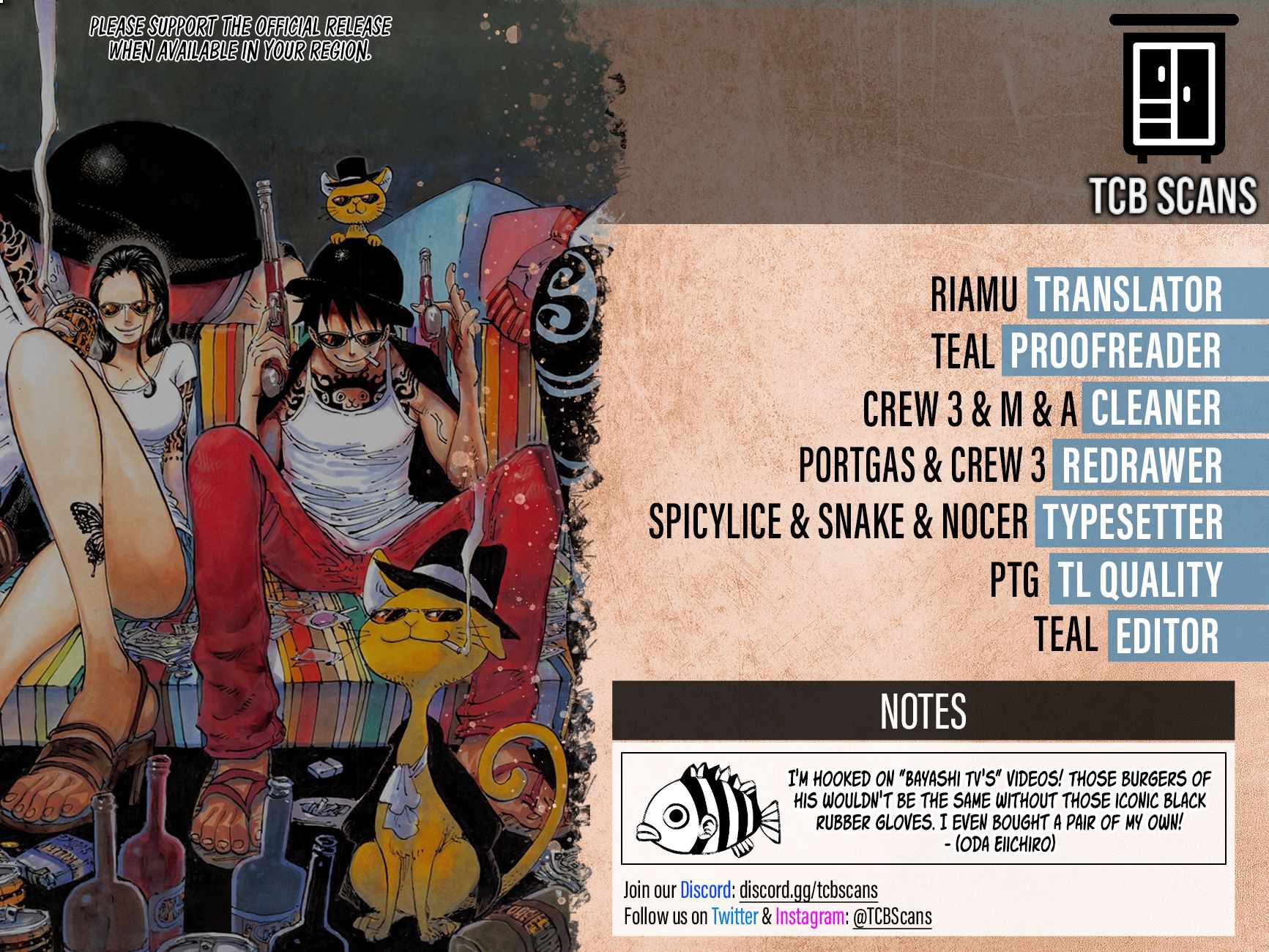 One Piece chapter 1064 page 1