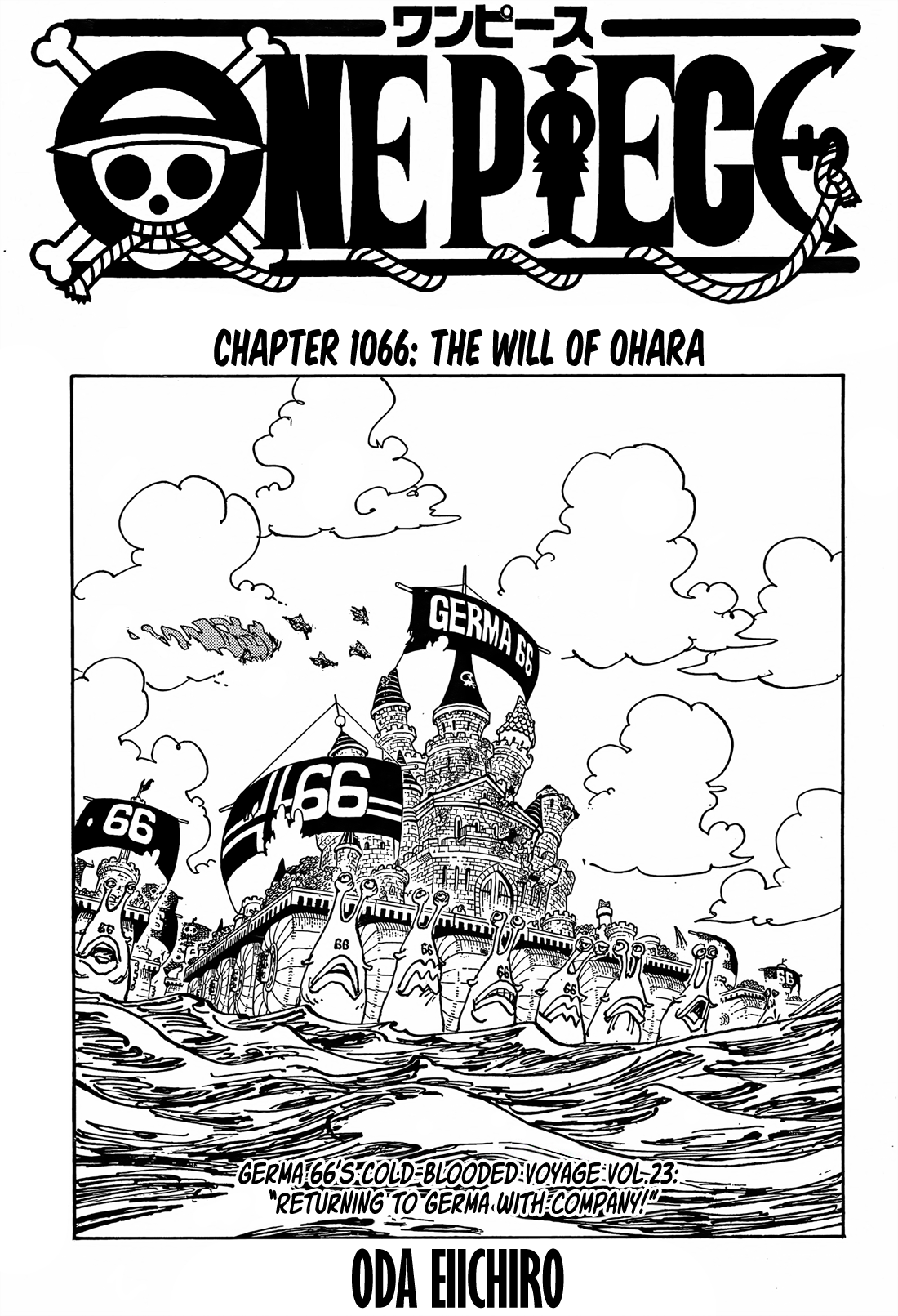 One Piece chapter 1066 page 1