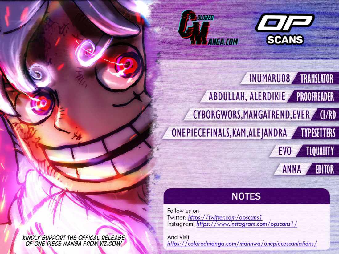 One Piece chapter 1069 page 1