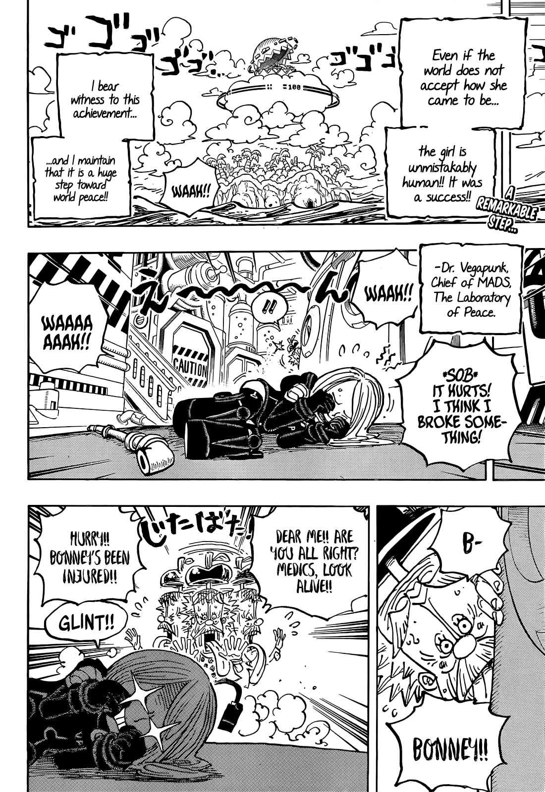 One Piece chapter 1072 page 3