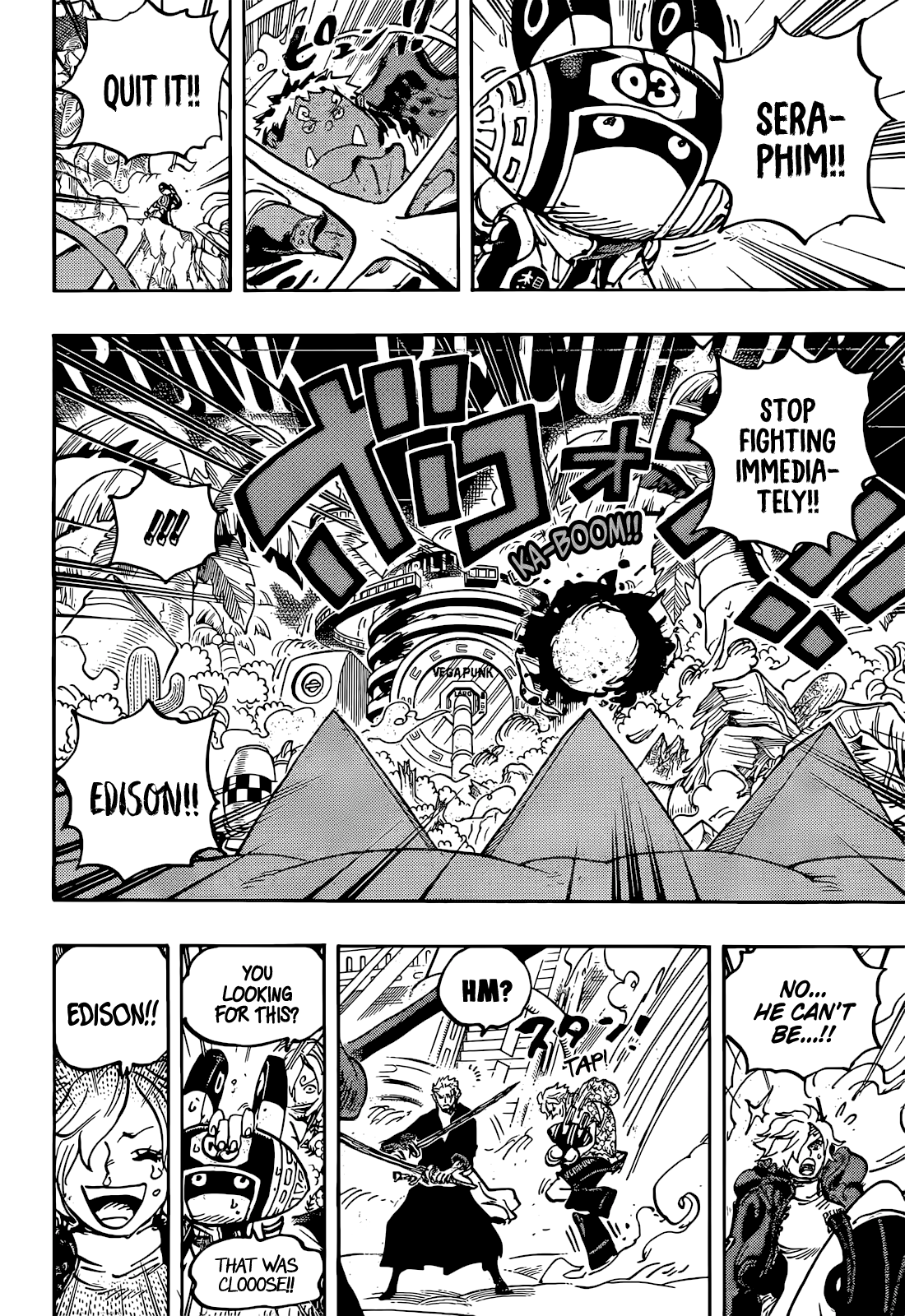 One Piece chapter 1073 page 9