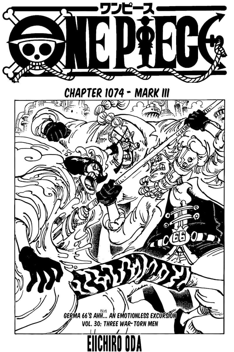 One Piece chapter 1074 page 1