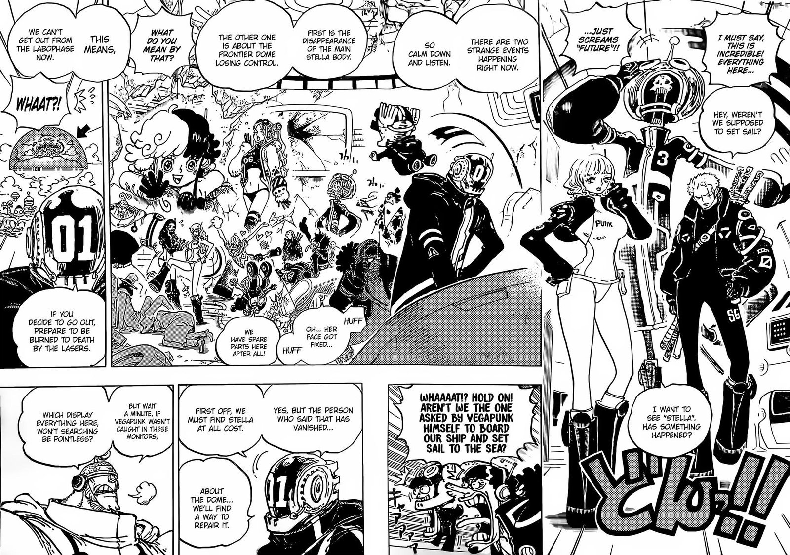 One Piece chapter 1074 page 8