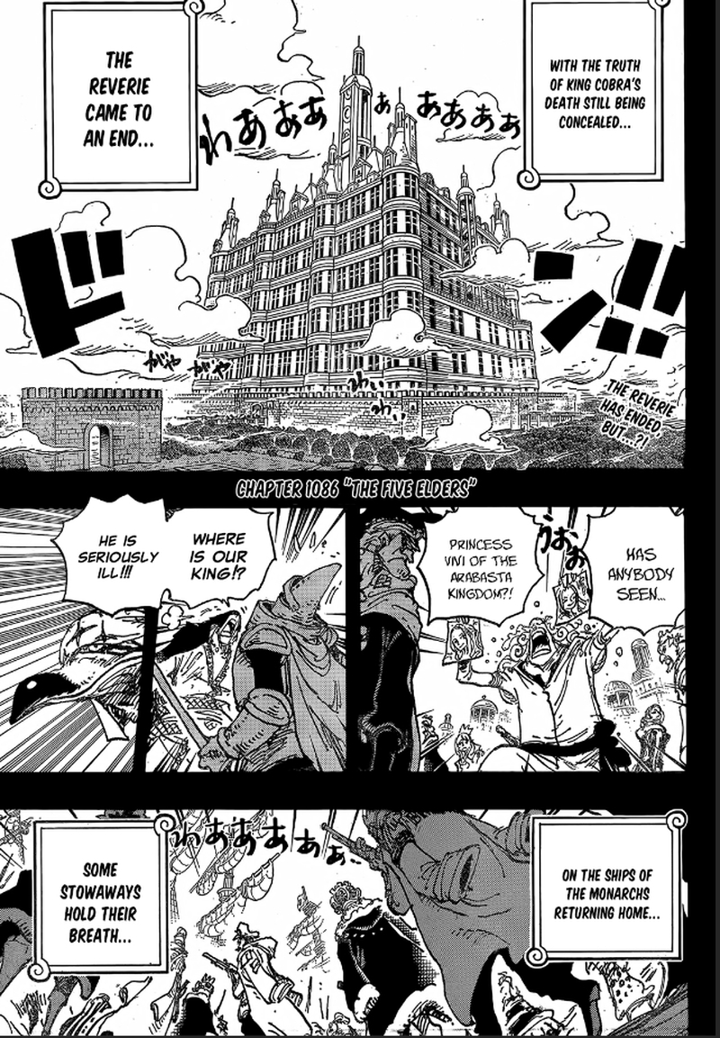 One Piece chapter 1086 page 2