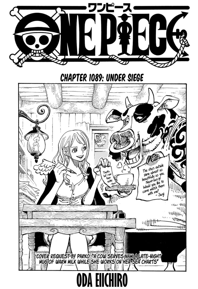 One Piece chapter 1089 page 2