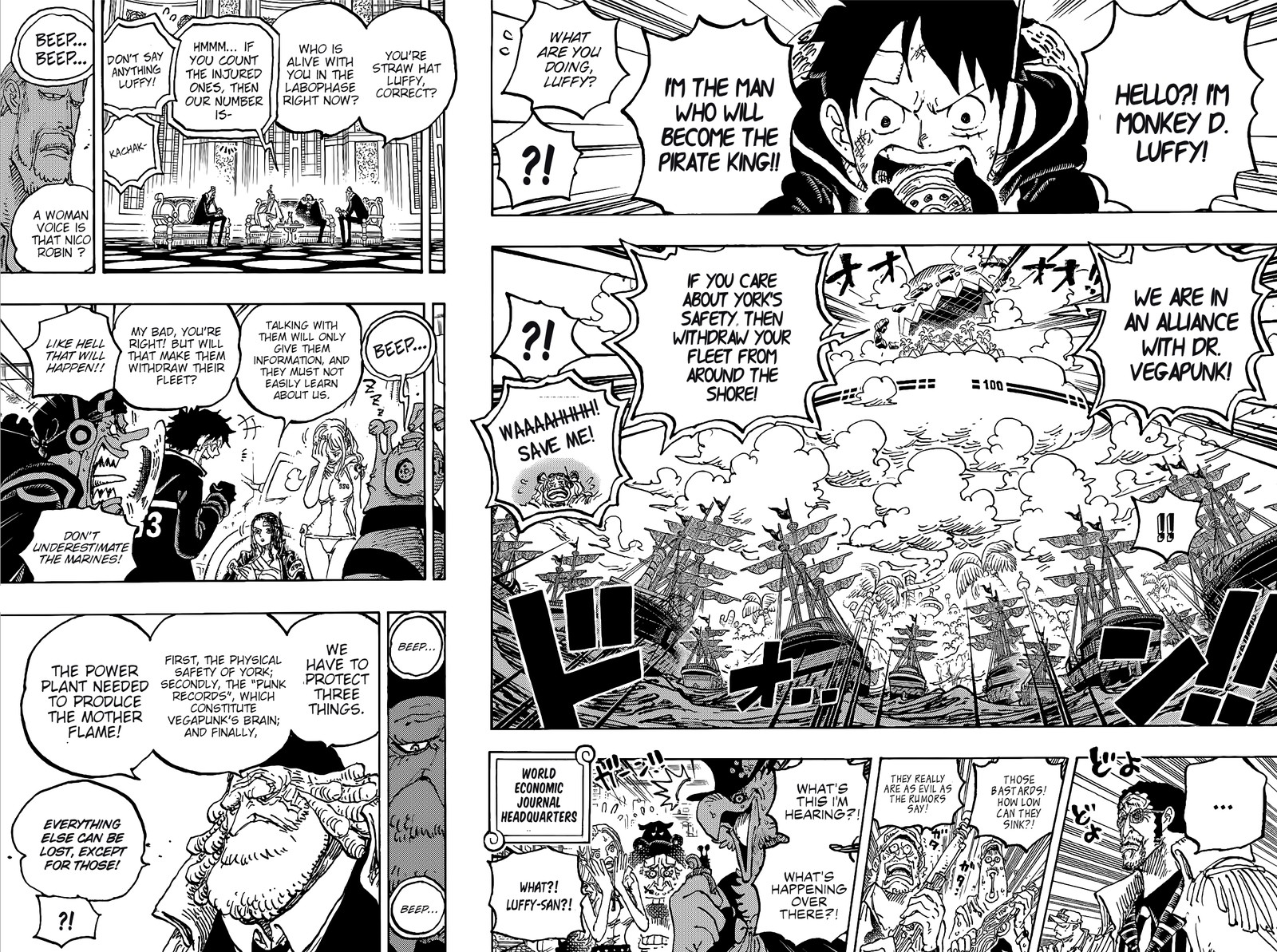 One Piece chapter 1090 page 2