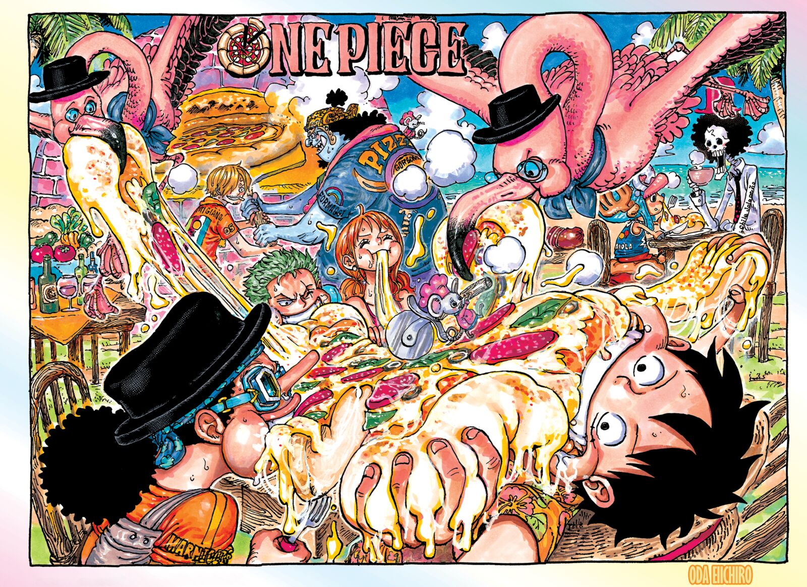 One Piece chapter 1091 page 2