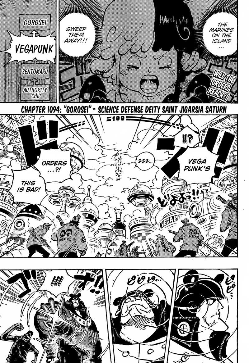 One Piece chapter 1094 page 1