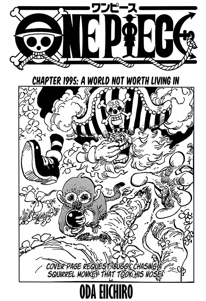 One Piece chapter 1095 page 1
