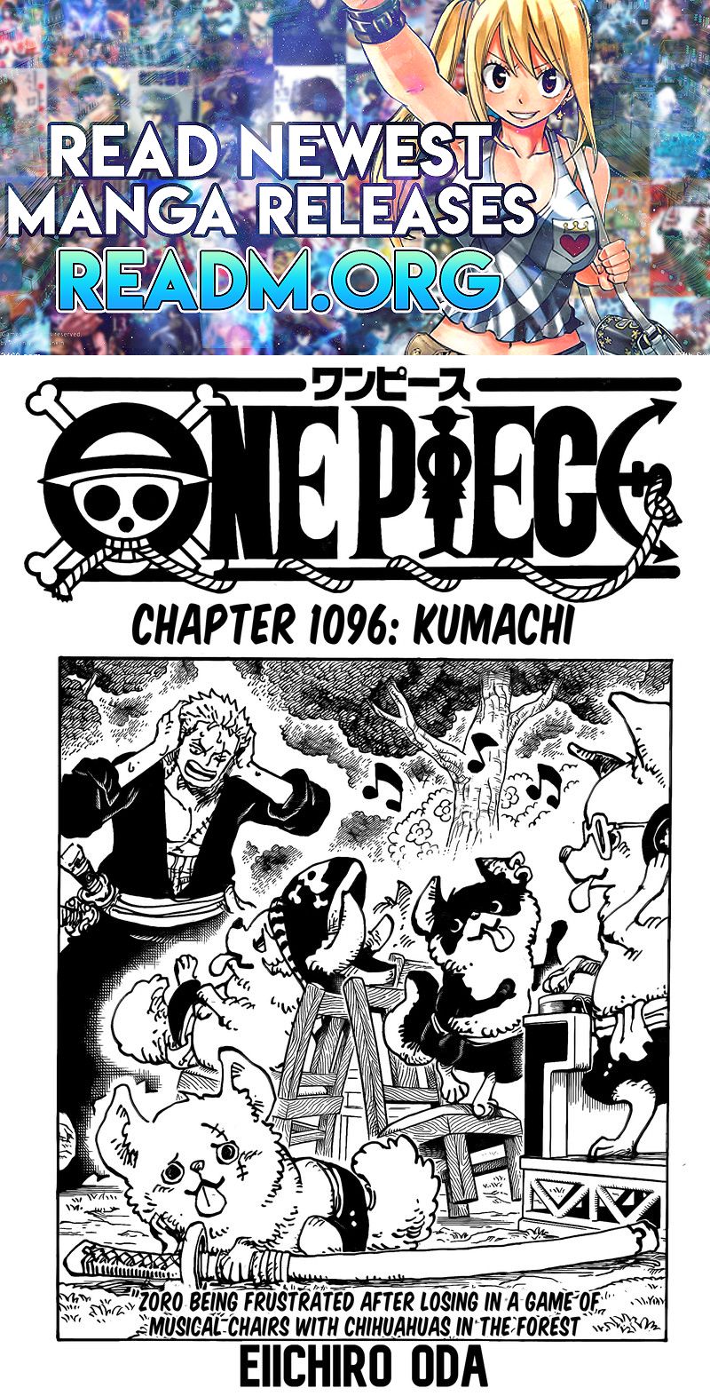 One Piece chapter 1096 page 1