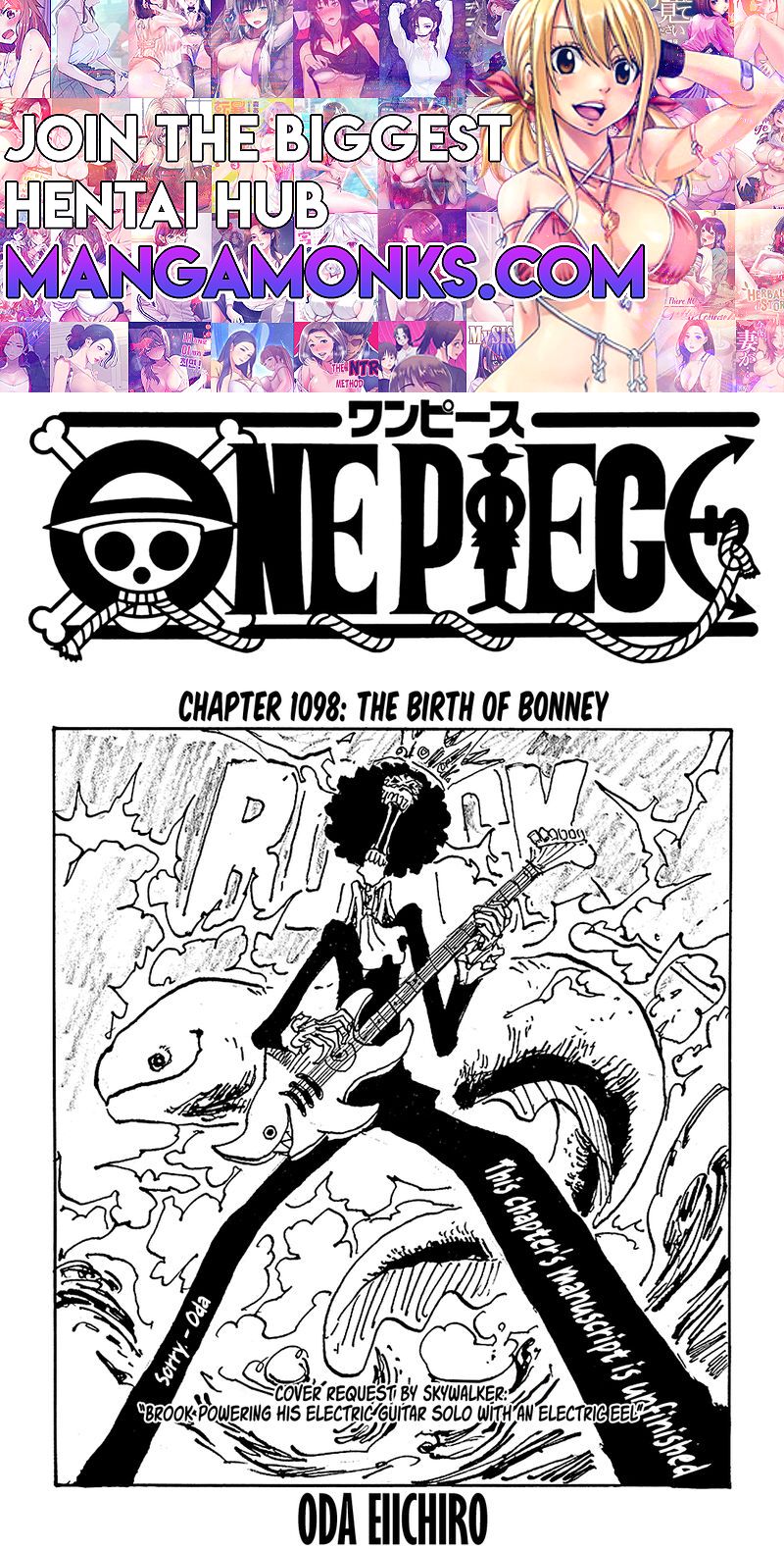 One Piece chapter 1098 page 1