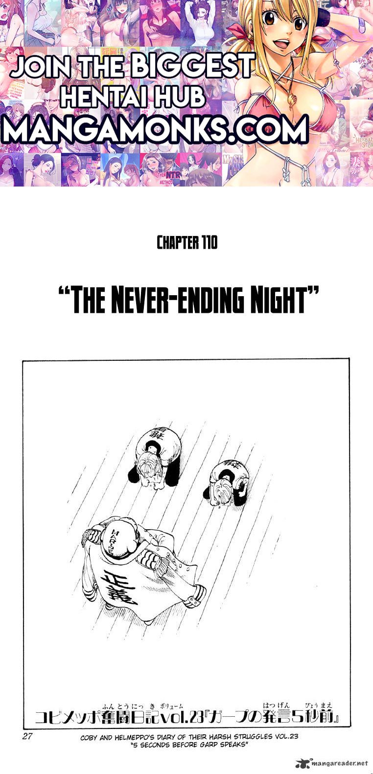 One Piece chapter 110 page 1