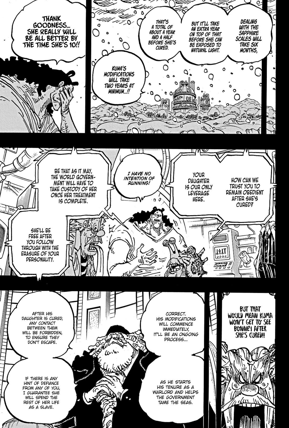 One Piece chapter 1100 page 8