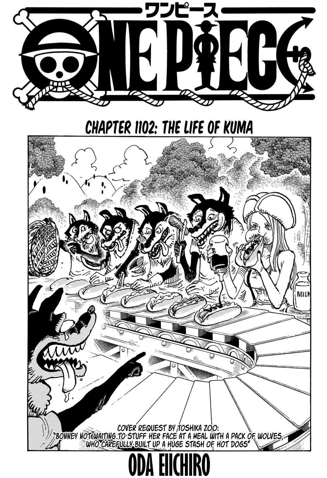 One Piece chapter 1102 page 3