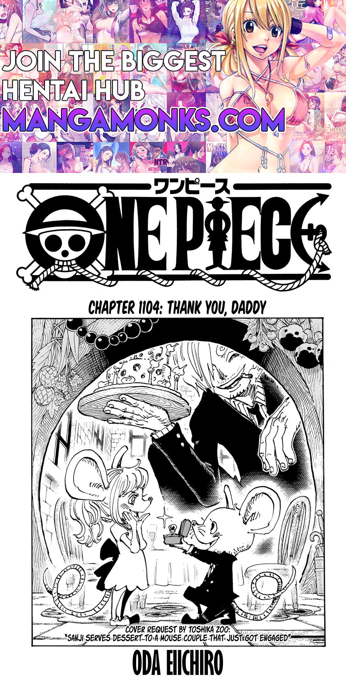 One Piece chapter 1104 page 1