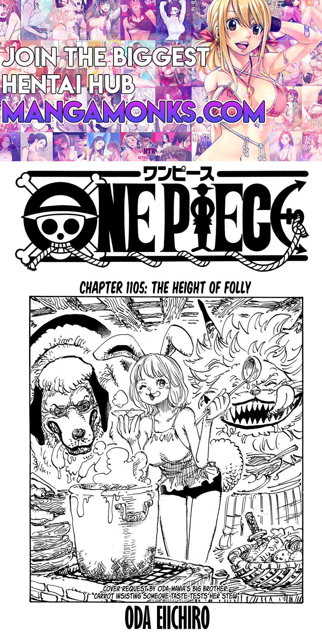 One Piece chapter 1105 page 1