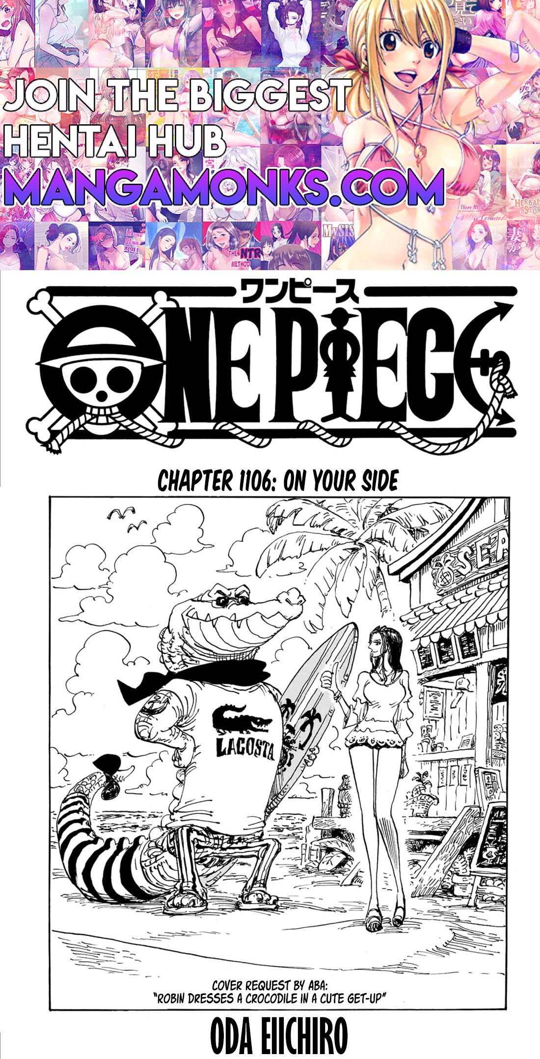 One Piece chapter 1106 page 1