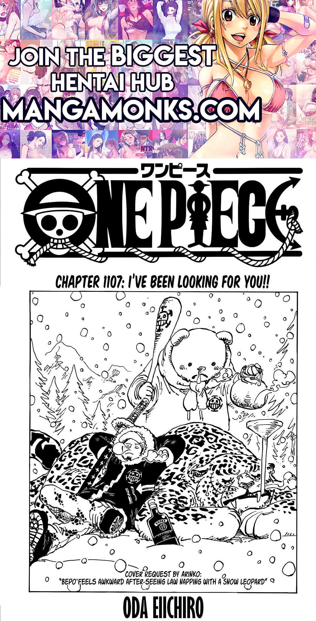 One Piece chapter 1107 page 1