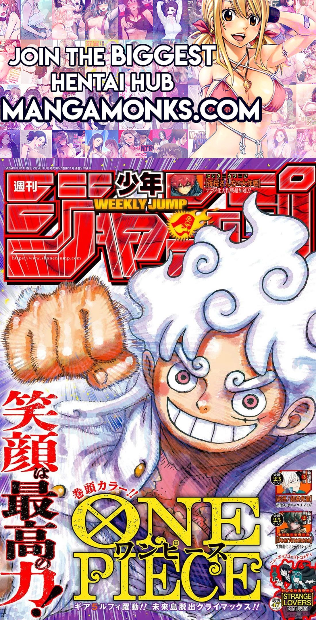 One Piece chapter 1108 page 1