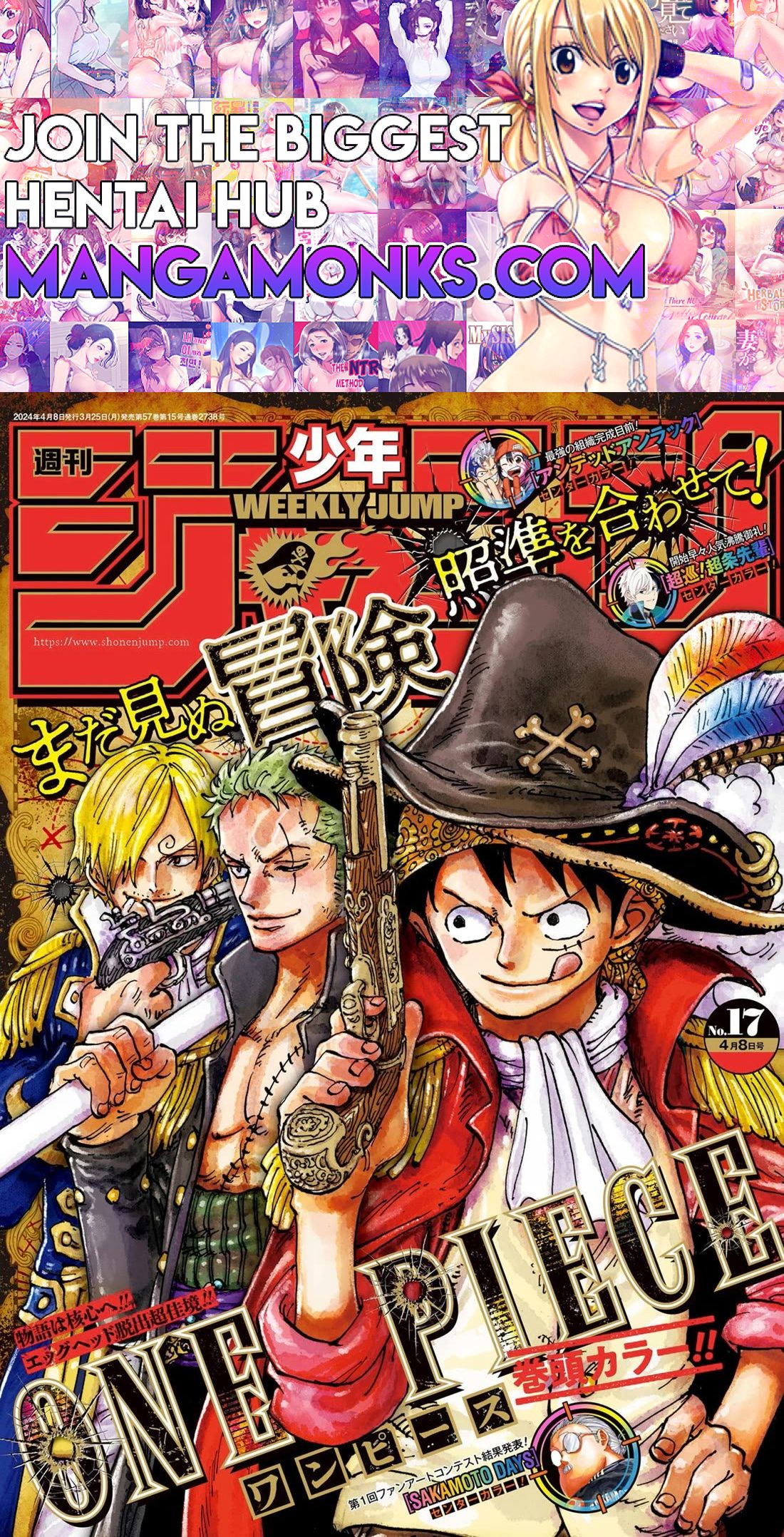 One Piece chapter 1111 page 1