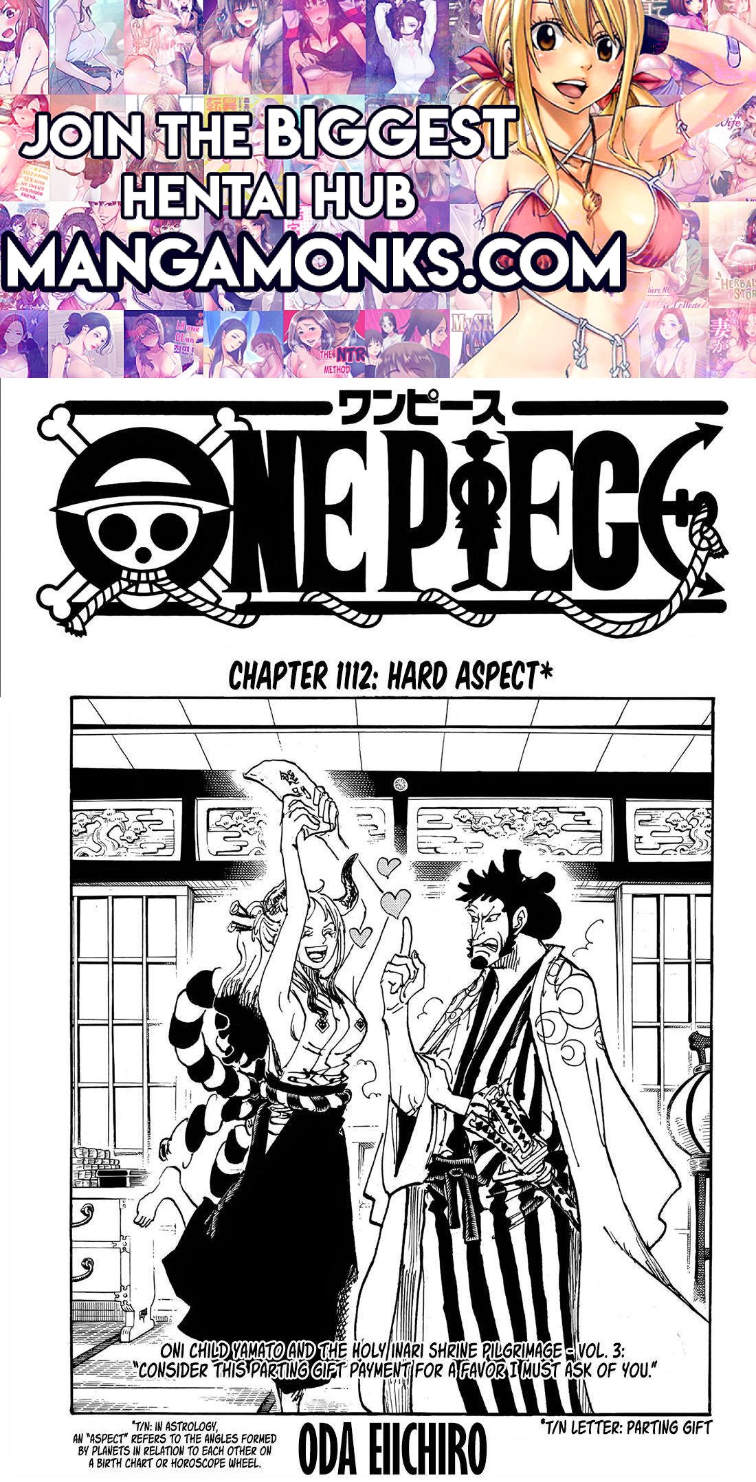 One Piece chapter 1112 page 1