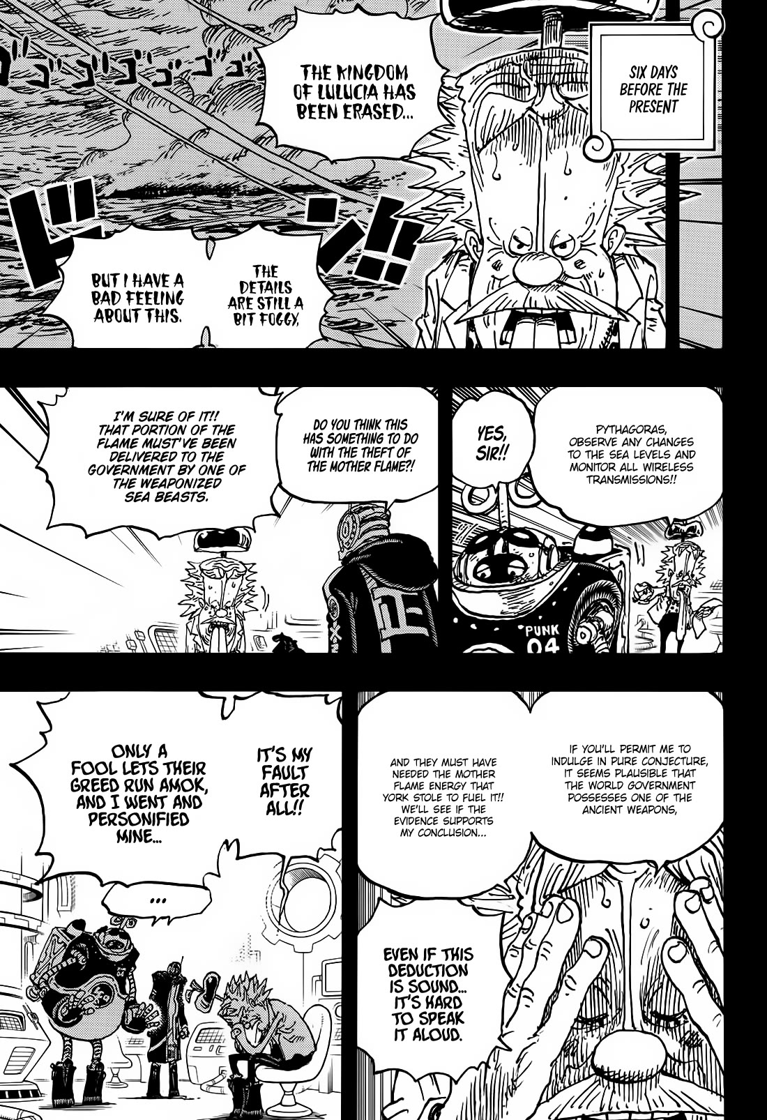 One Piece chapter 1123 page 9