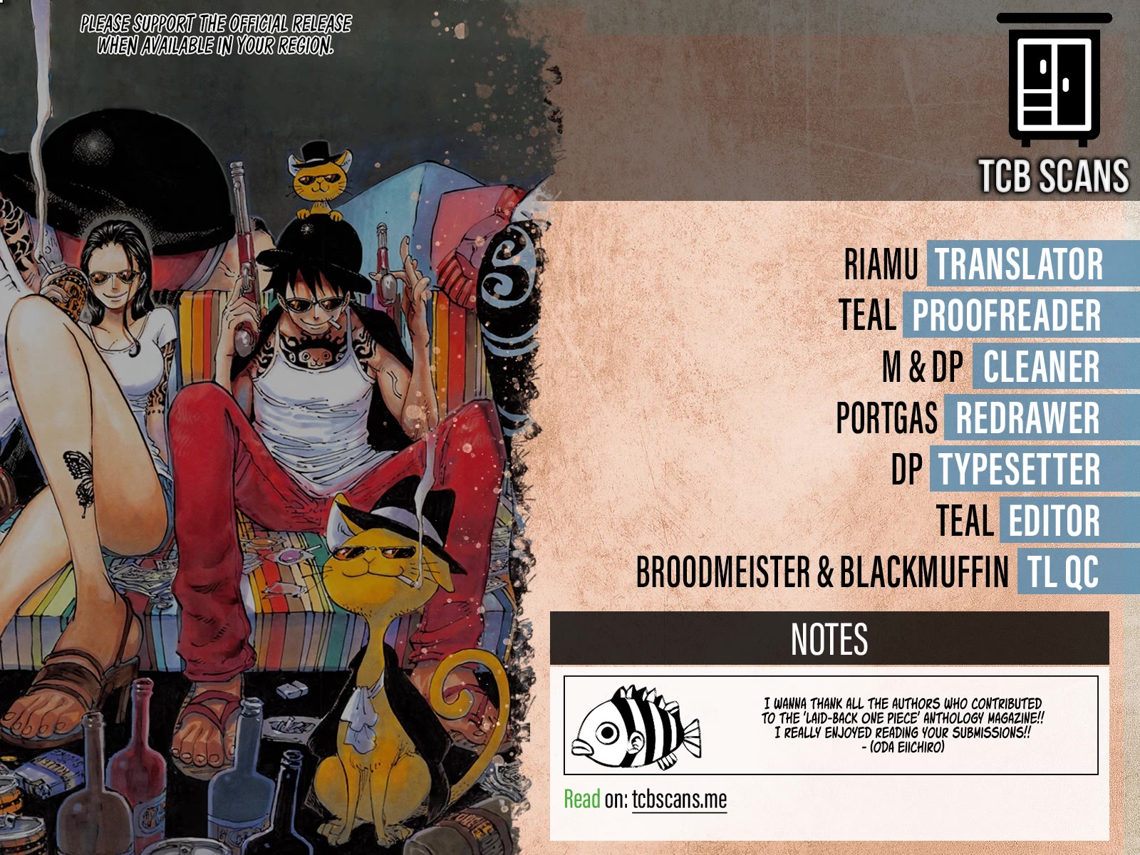 One Piece chapter 1134 page 1