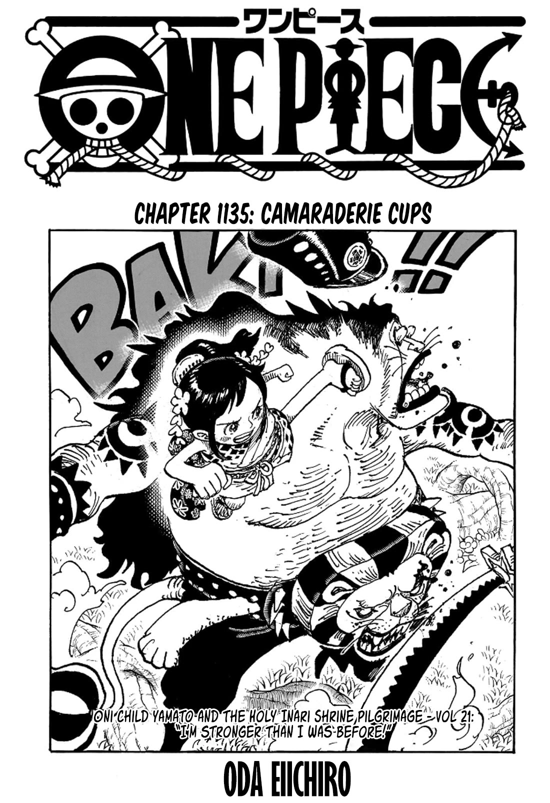 One Piece chapter 1135 page 2