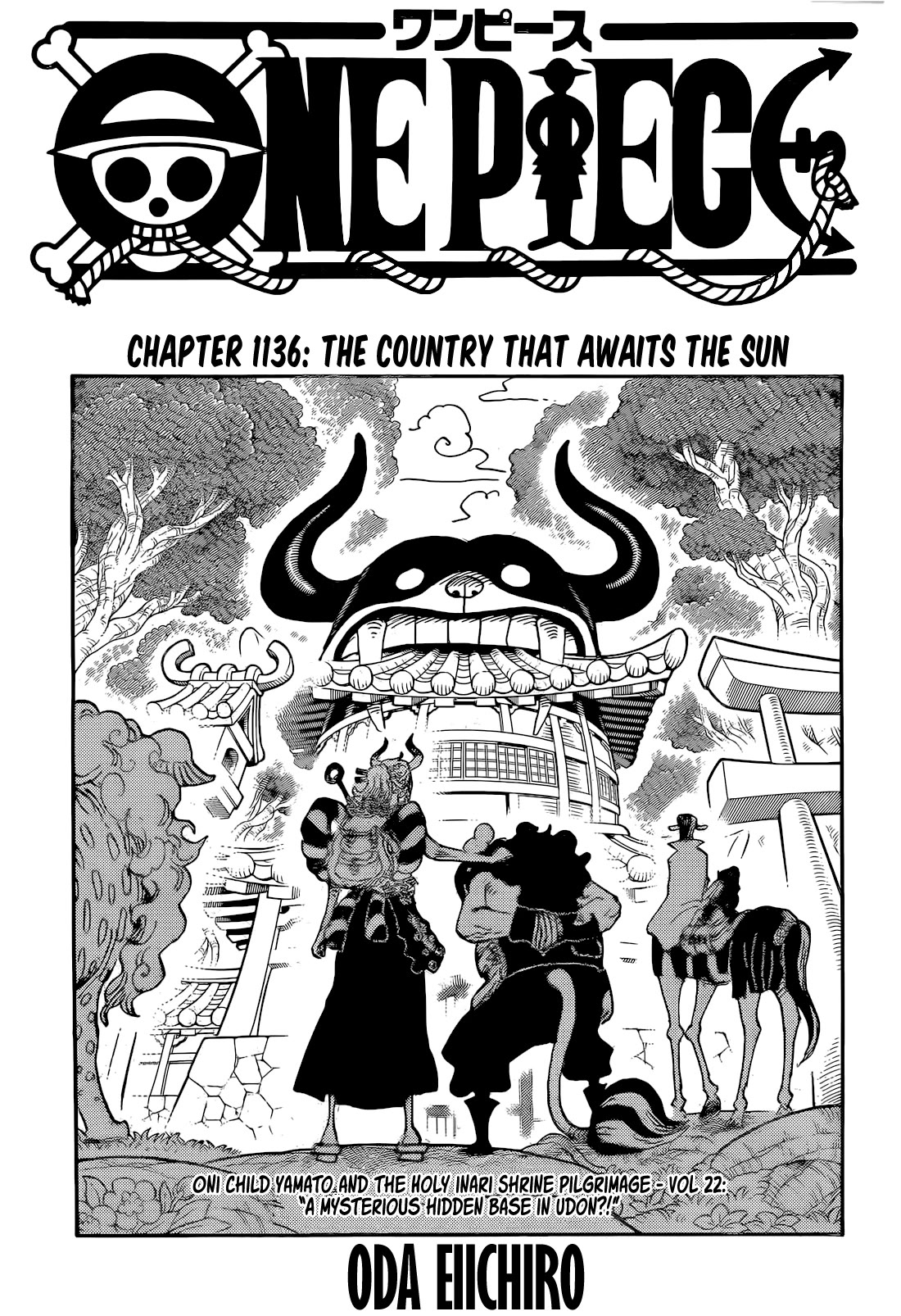 One Piece chapter 1136 page 1