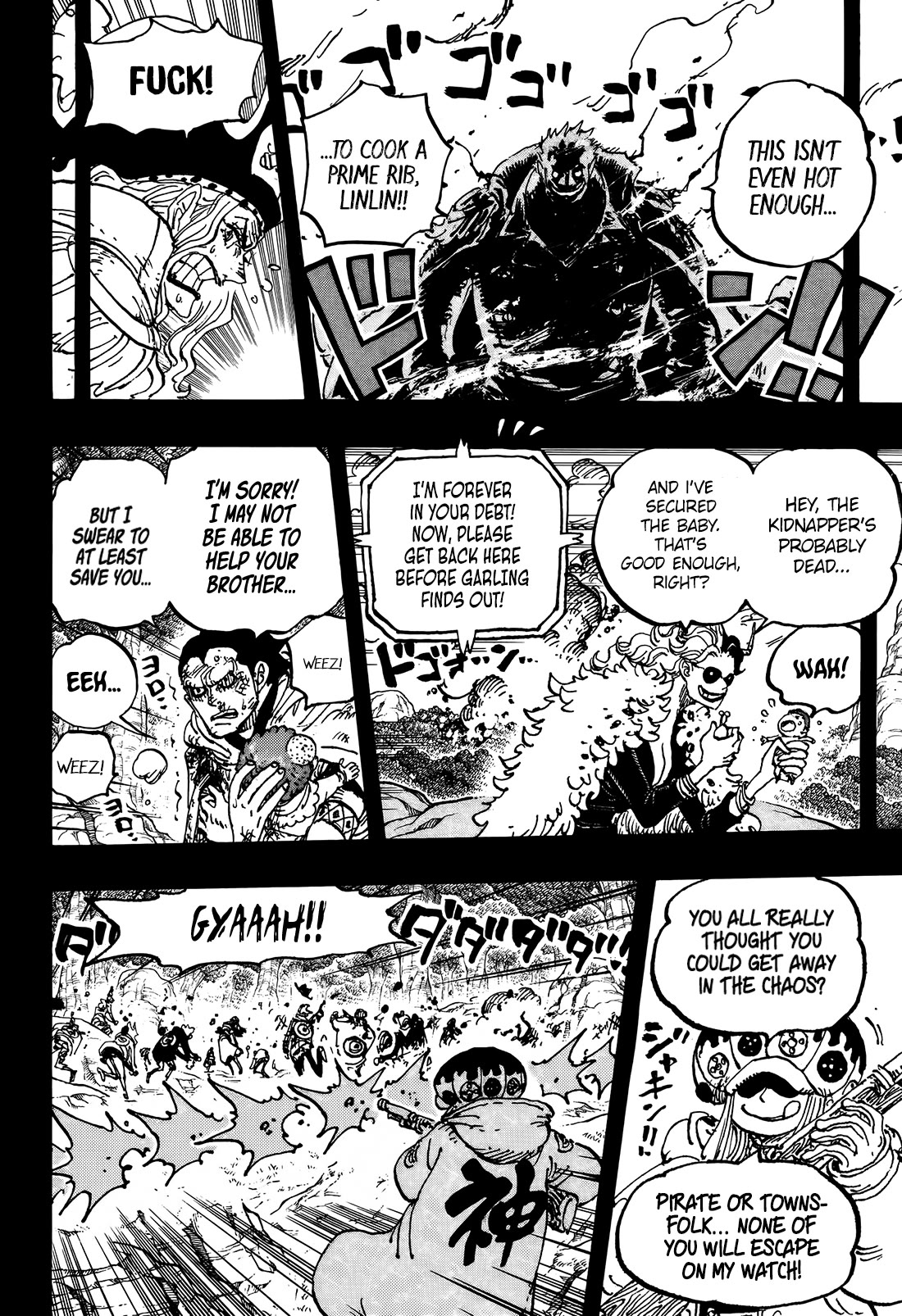 One Piece chapter 1161 page 10