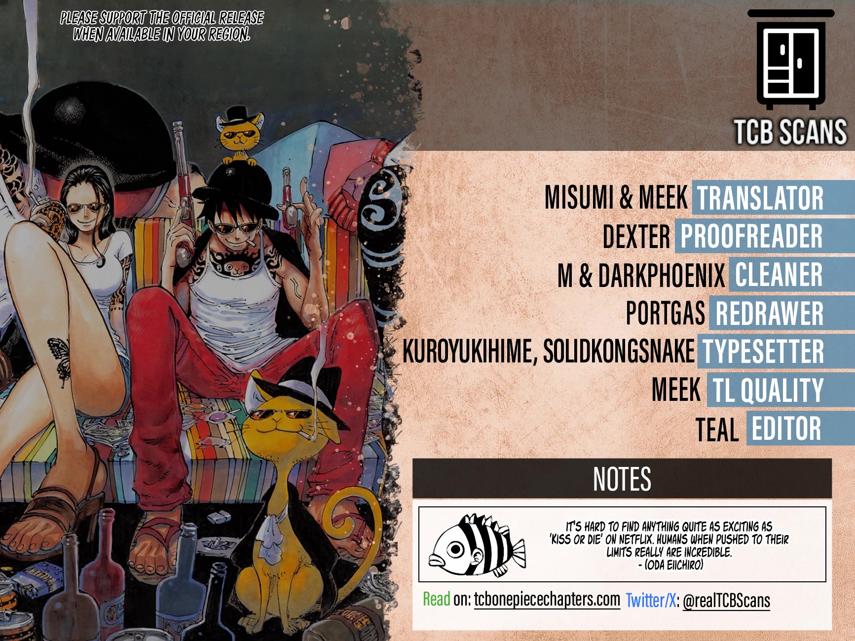 One Piece chapter 1163 page 2