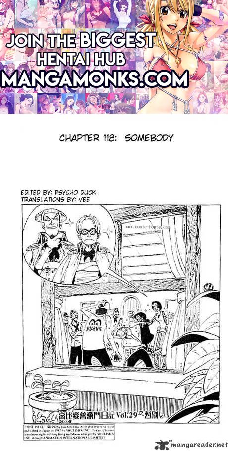 One Piece chapter 118 page 1