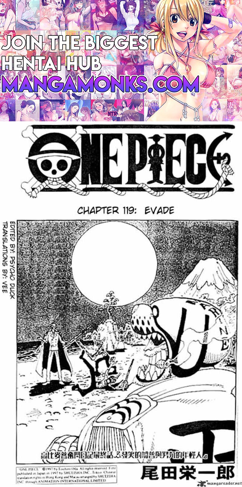 One Piece chapter 119 page 1