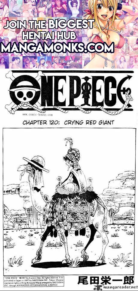 One Piece chapter 120 page 1